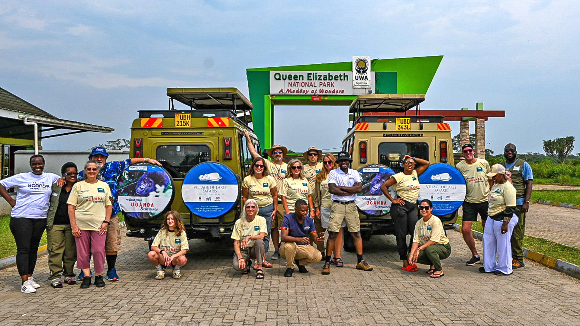 A photograph showing the Amazing Uganda Experience